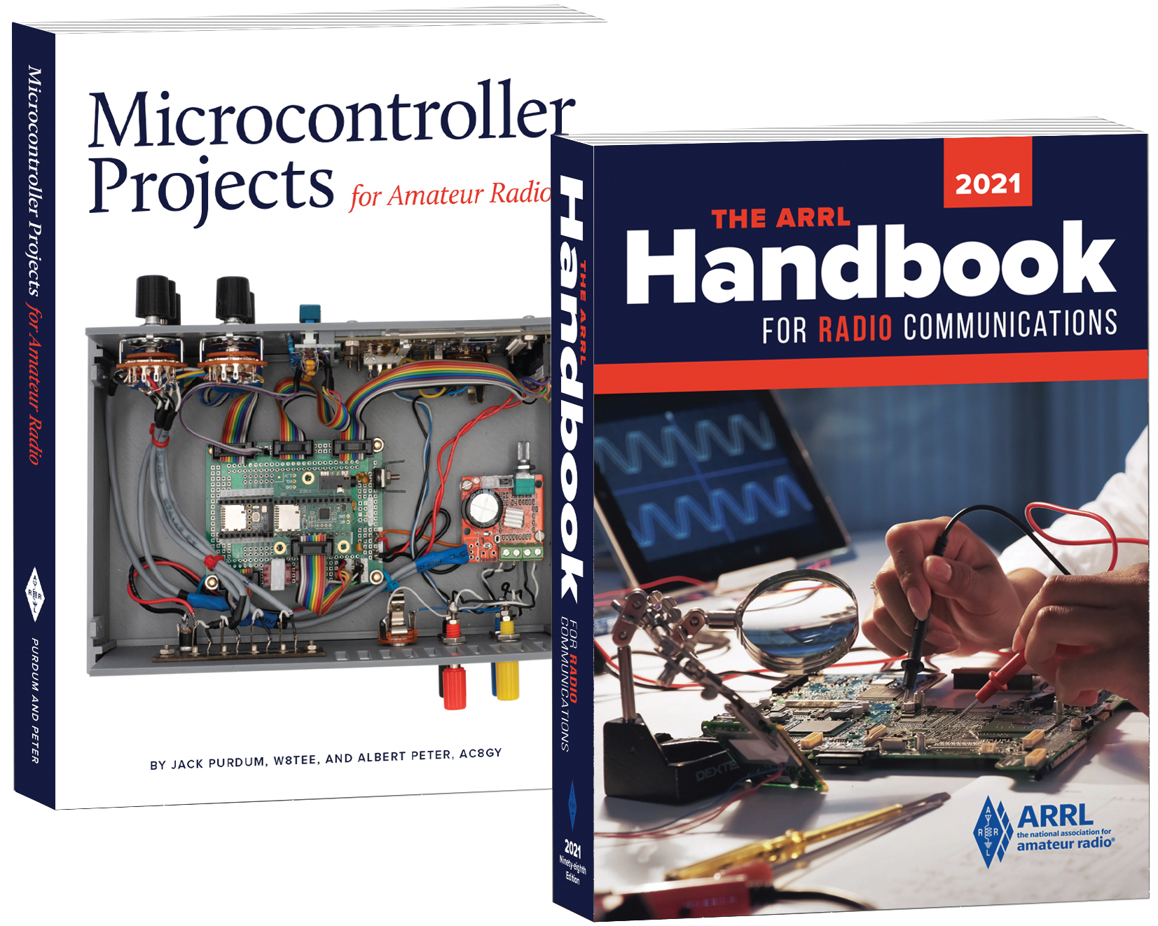 2021 Edition of The ARRL Handbook and New Microcontroller Projects Book